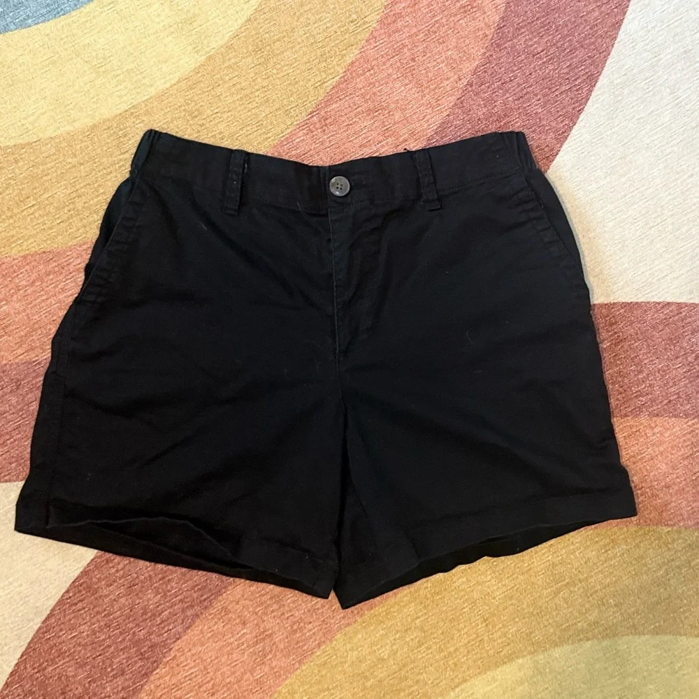 Old Navy Black Easy Chino Short 3” Inseam